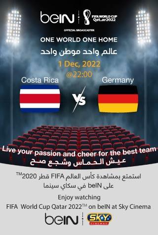 FIFA 2022: COSTA RICA VS GERMANY (ARABIC) - LIVE FIFA 2022: COSTA RICA VS GERMANY (ARABIC) - LIVE