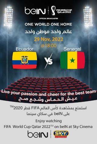 FIFA 2022: ECUADOR VS SENEGAL (ARABIC) - LIVE