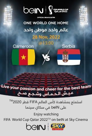 FIFA 2022: CAMEROON VS SERBIA (ARABIC) - LIVE FIFA 2022: CAMEROON VS SERBIA (ARABIC) - LIVE