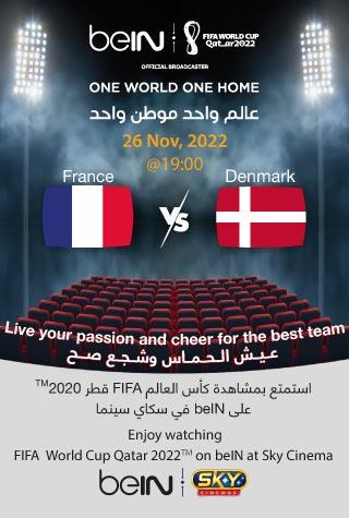 FIFA 2022: FRANCE VS DENMARK (ARABIC) - LIVE