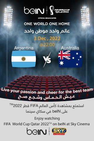 FIFA 2022: ARGENTINA VS AUSTRALIA [ARABIC] – LIVE